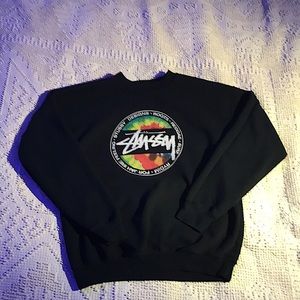 Great condition Stussy crew neck reggae sweater